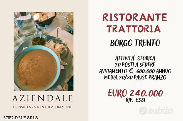 Aziendale - trattoria storica zona borgo trento