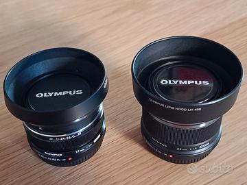 Kit Olympus M.Zuiko 17mm f/1.8 + 25mm f/1.8 – Comp