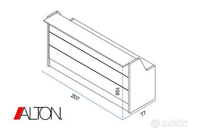 Bancone reception Get