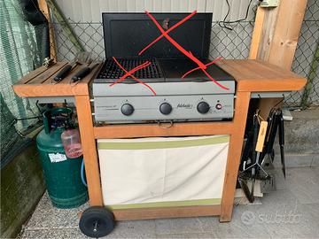 Barbecue gas campingaz adelaide woody 3 ricambi