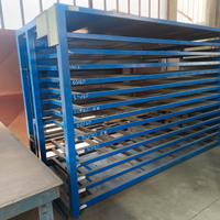 Scaffale usato per stoccaggio lamiere