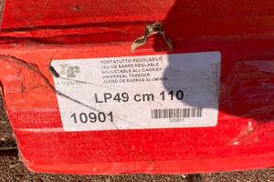 Barre universali Prealpina LP49 regolabili