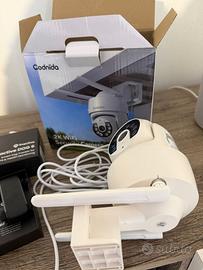 2K Telecamera Wi-Fi Esterno con vista a 360