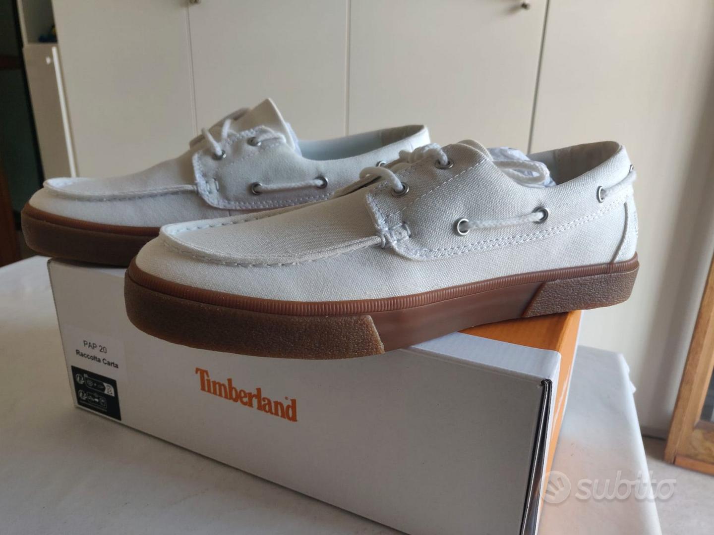 SCARPA TIMBERLAND MODELLO BARCA NUOVE Abbigliamento e