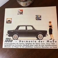 Brochure Catalogo SIMCA 1000 anni sessanta