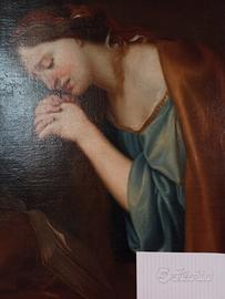 Maddalena olio su tala Neoclassico