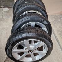 Cerchi con pneumatici smart 451