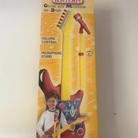 chitarra con microfono