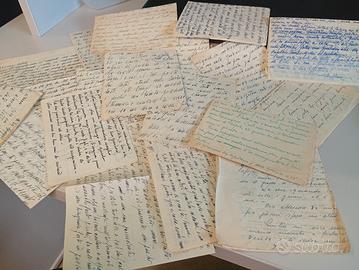 Lotto documenti e lettere