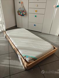 Lettino Montessoriano Wesco dim. 78x145