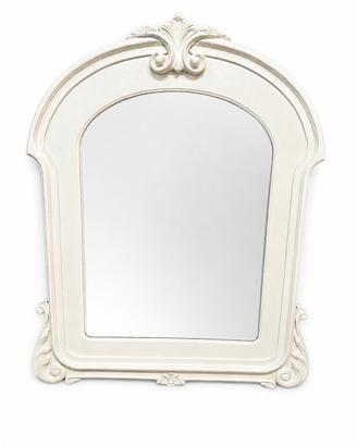 Specchio classico francese Bianco Platino