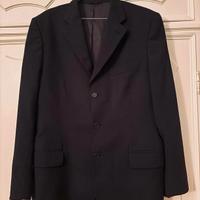 Giacca elegante lana Tasmania blu 