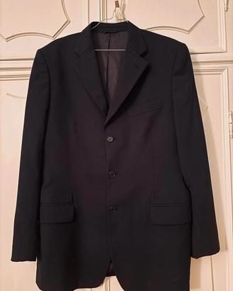 Giacca elegante lana Tasmania blu 