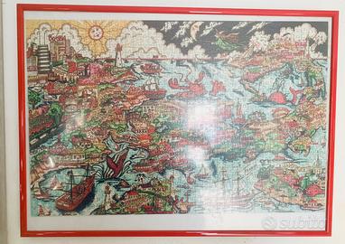 Quadro  Boston/ Puzzle in 3D ( FAZZINO ) 3D