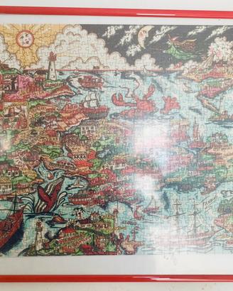 Quadro  Boston/ Puzzle in 3D ( FAZZINO ) 3D