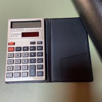 Calcolatrice vintage citizen SLD-737  solare