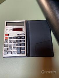 Calcolatrice vintage citizen SLD-737  solare