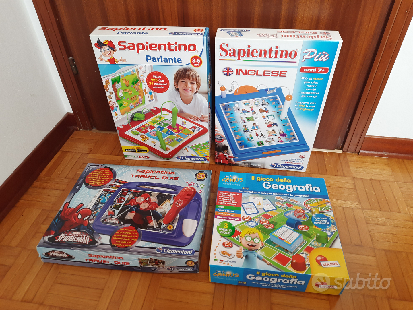 Sapientino Travel Quiz Ben 10 - Clementoni - 16086 - 4/6 anni