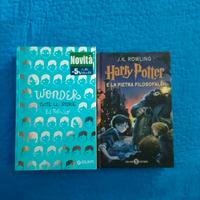 libri Harry Potter+wonder 