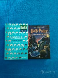 libri Harry Potter+wonder 