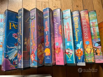 Lotto 20 VHS Originali Walt Disney