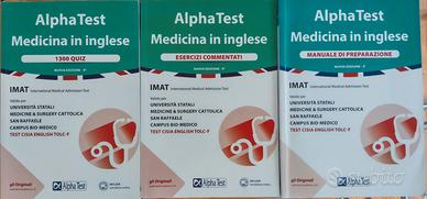 AlphaTest Medicina in  Inglese IMAT
