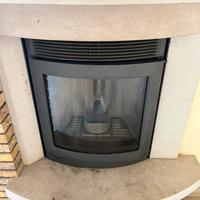 caminetto/stufa a pellet a piazzetta mp970 13kw