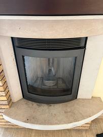 caminetto/stufa a pellet a piazzetta mp970 13kw