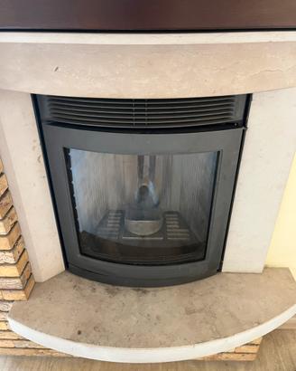 caminetto/stufa a pellet a piazzetta mp970 13kw