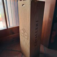 Cassa in legno originale CAVALLERI Franciacorta