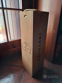 Cassa in legno originale CAVALLERI Franciacorta