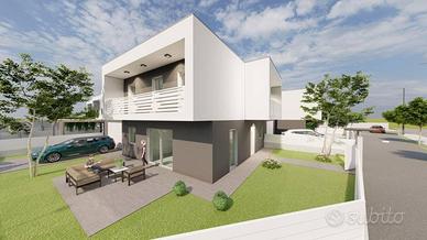 Villetta a schiera di 195 m² con 4 locali e box au