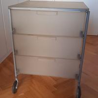 Kartel cassettiera 3 cassetti vintage