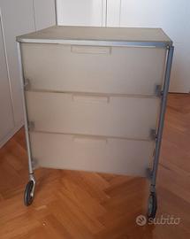 Kartel cassettiera 3 cassetti vintage