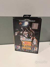 Bulls vs Blazers nba - sega mega drive