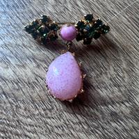 Spilla di bigiotteria vintage anni 70