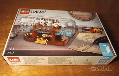LEGO IDEAS 21313 BARCA A VELA NAVE  BOTTIGLIA MISB