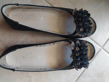 Ballerine aperte davanti donna