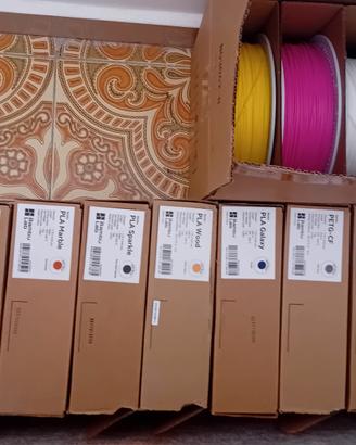 essiccatore sunlu 4 bobbine + filamenti seminuovi 