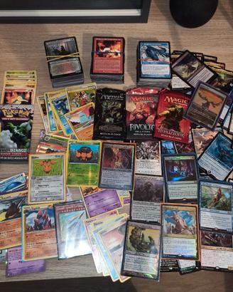Collezione Carte Magic Gathering e Pokemon gioco