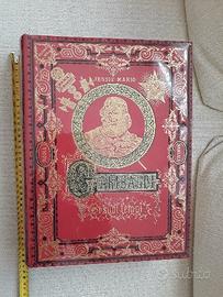 Libro con stampe 'Garibaldi e i suoi tempi'
