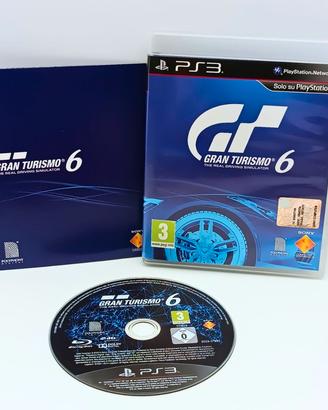 Gran Turismo 6 PS3 PAL ITA Completo Playstation 3