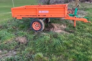 Rimorchio agricolo monoasse