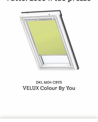 Velux Tenda a rullo oscurante NUOVA DKL MO4