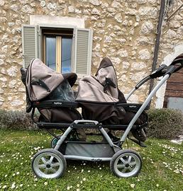 Passeggino gemellare peg perego