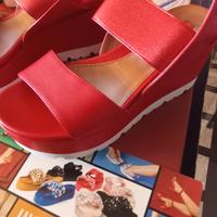 Sandalo con zeppa Luciano Barachini tg.36