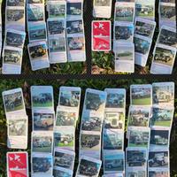 mazzi carte auto e navi vintage,si spedizione 