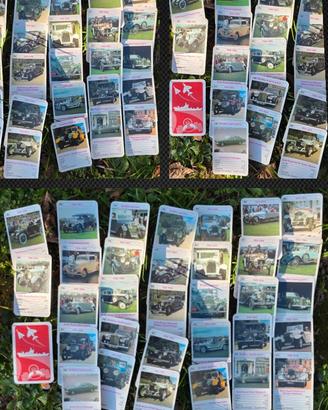 mazzi carte auto e navi vintage,si spedizione 