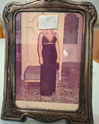 Cornice vintage in argento 925-10G anni 70.