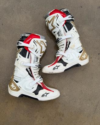 tech 10 bianco rosso